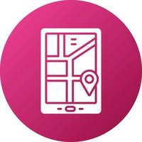 GPS Device Icon Style vector