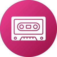 Cassette Icon Style vector