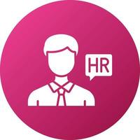 Human Resources Icon Style vector