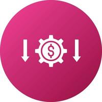 Low Income Icon Style vector