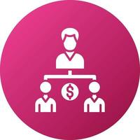 Complex Sales Icon Style vector