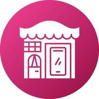 Mobile Shop Icon Style vector