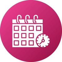 Schedule Icon Style vector