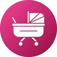 Stroller Icon Style vector