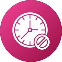 bloquear hora icono estilo vector