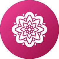 Dahlia Icon Style vector