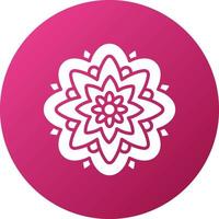 Dahlia Icon Style vector