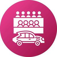 Tribune Icon Style vector