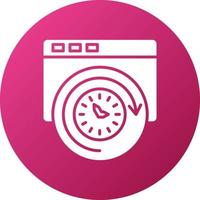 Browsing History Icon Style vector