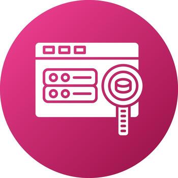 Browsing Data Icon Style vector