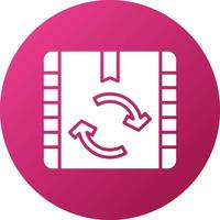 Easy Return Icon Style vector