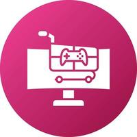 Online Game Store Marketplace Icon Style vector