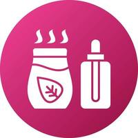 Aromatherapy Icon Style vector