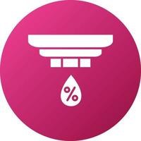 Humidity Sensor Icon Style vector