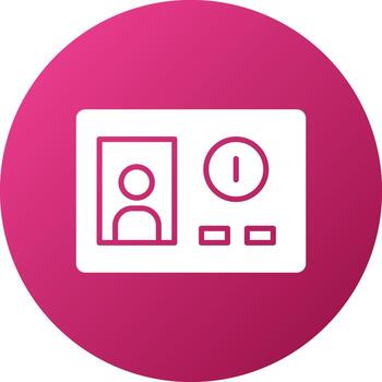 Intercom Icon Style vector