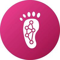 Reflexology Icon Style vector