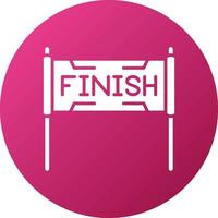 Finish Icon Style vector