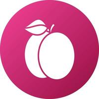 Plum Icon Style vector