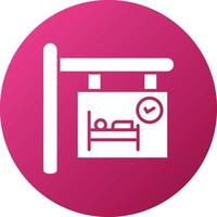 Room Availability Icon Style vector