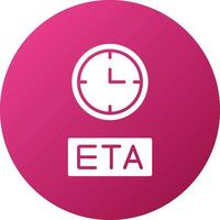 Eta Icon Style vector