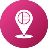 Dubai Location Icon Style vector