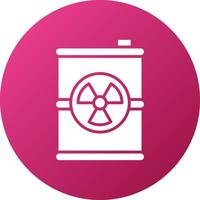 Toxic Waste Icon Style vector