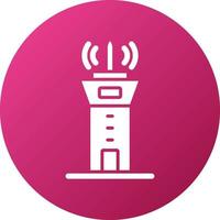 Control Tower Icon Style vector