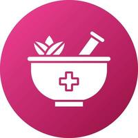 Herbal Treatment Icon Style vector