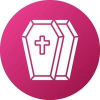 Coffin Icon Style vector