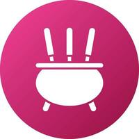 Incense Icon Style vector