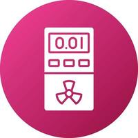 Dosimeter Icon Style vector