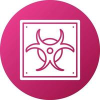 Biohazard Icon Style vector