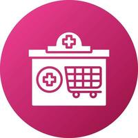 Medical Ecommerce Icon Style vector