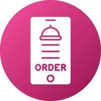 Online Order Icon Style vector