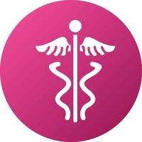 Caduceus Icon Style vector