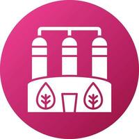 Biogas Icon Style vector