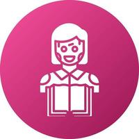 Machine Learning Icon Style vector