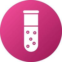 Test Tube Icon Style vector