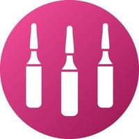 Ampoule Icon Style vector