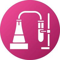 Chemical Experiment Icon Style vector