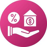 Home Loan Icon Style vector