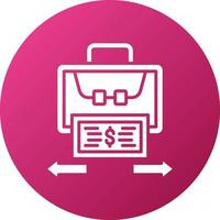 Business Payment Icon Style vector