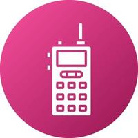 Walkie Talkie Icon Style vector