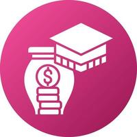 Education Savings Icon Style vector