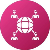 Social Networks Icon Style vector