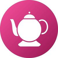 Tea Pot Icon Style vector