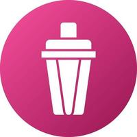 Cocktail Shaker Icon Style vector