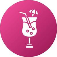 Pina Colada Icon Style vector