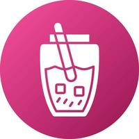 Horchata Icon Style vector