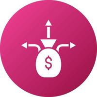 Investment Decision Icon Style vector